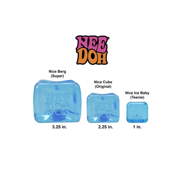 !! PINK !! Viral Nee Doh Nice Cube - Super Solid Squish! AUTHENTIC - Picture 4 of 4